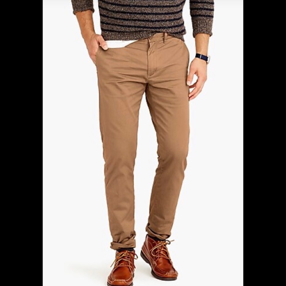 J Crew Men’s stretch slim leg pants 31x32